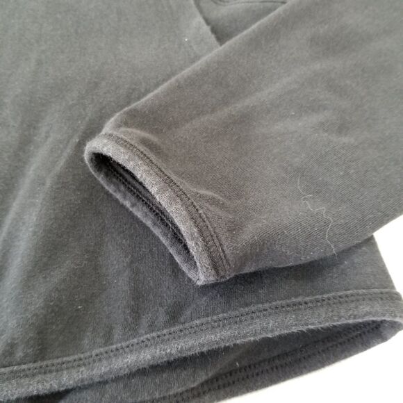 Nike womens zip up jacket size medium cotton / spandex black - Picture 6 of 12